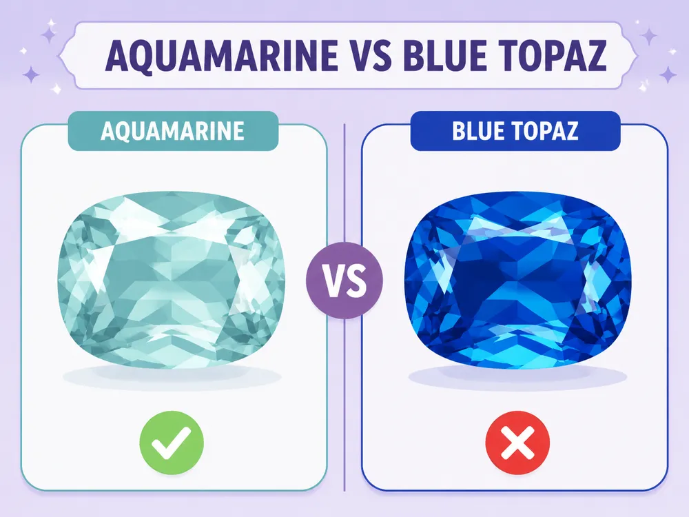 How to spot fake Aquamarine Beryl at a glance