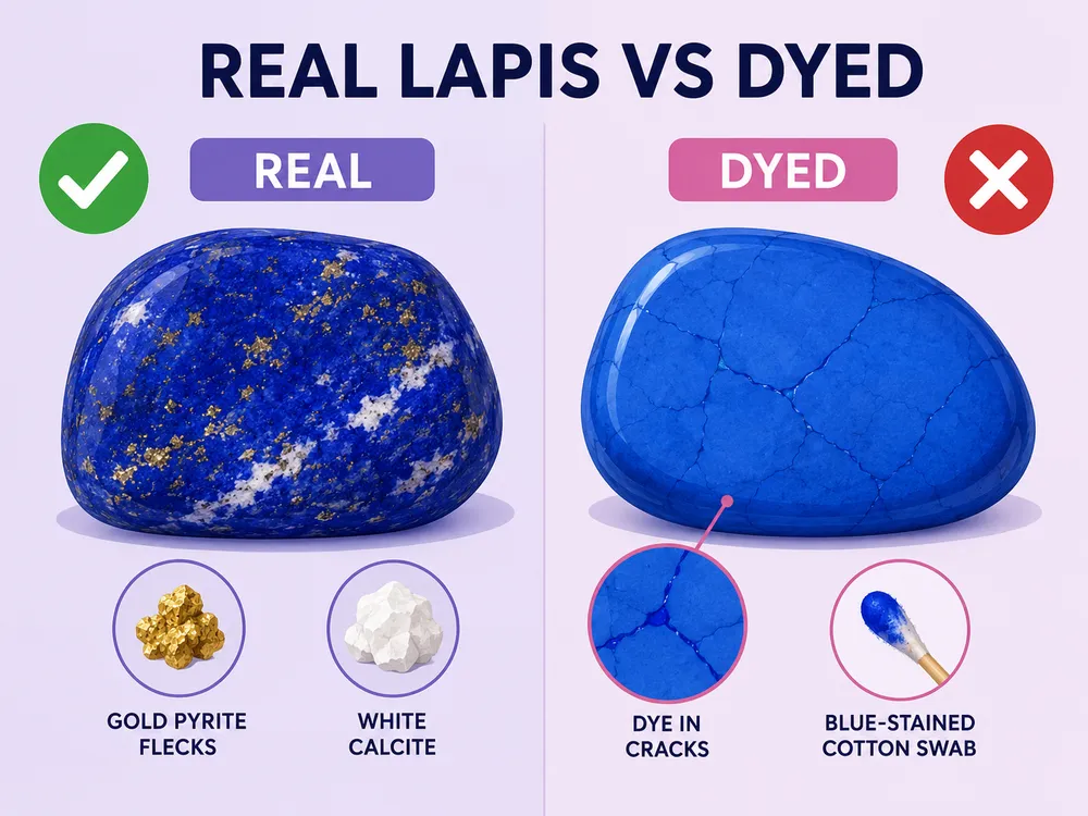 How to spot fake Lapis Lazuli at a glance