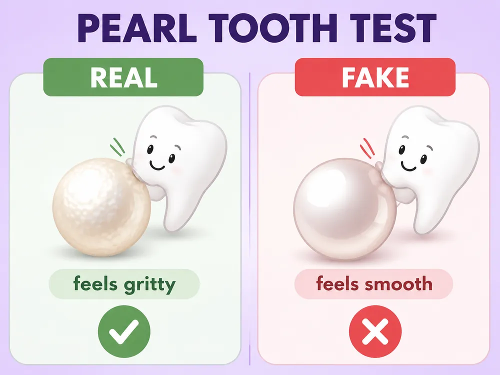 How to spot fake Pearl at a glance